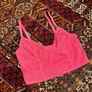 VINTAGE FREE PEOPLE SPARKLY BRALETTE